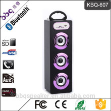 BBQ KBQ-607 15 Watt 1200 mAh akku Laut 3 unterwoofer hause bluetooth lautsprecher 2016